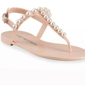 Stuart Weitzman
Goldie Pearly Stud Jelly Sandals